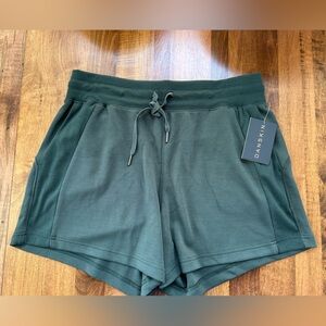 NWT Danskin Lux Shorts Large EverGreen